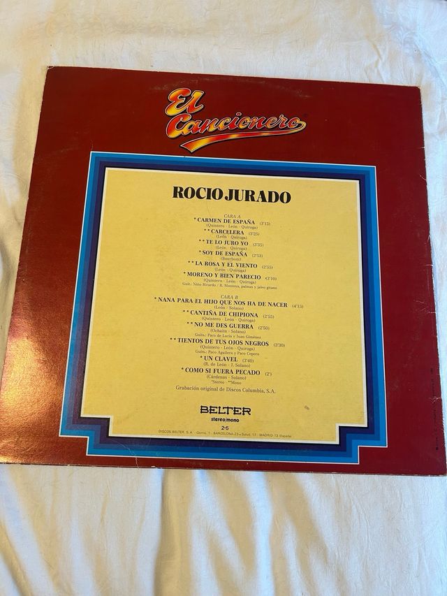 Vinilo Rocío Jurado