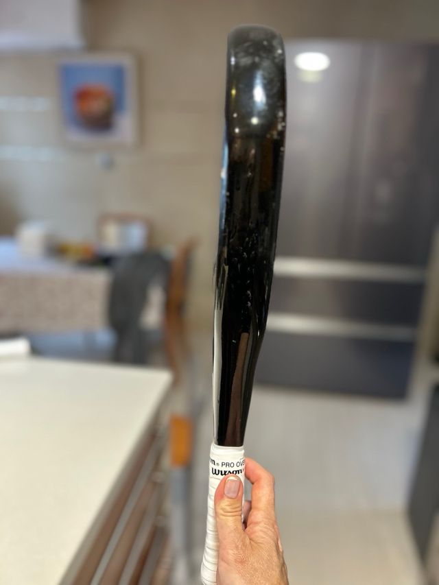 Pala de padel edición especial Banco Madrid