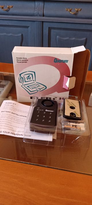 Alarma para dispositivos portátiles 