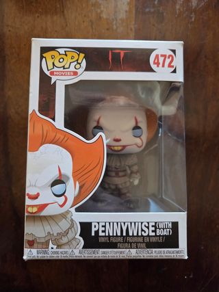 Funko Pop IT Pennywise with boat 472