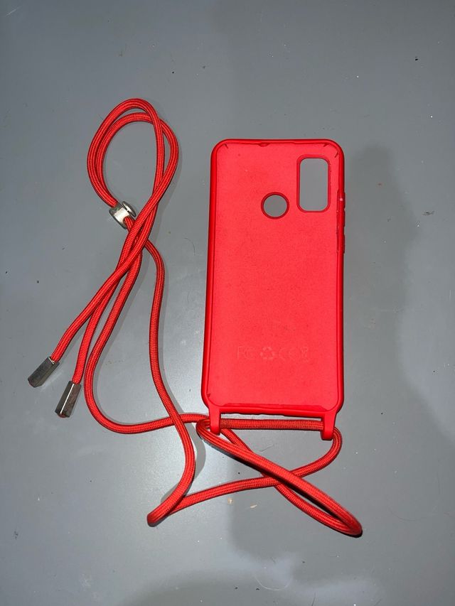 Capa vermelha para Huawei Psmart 2020