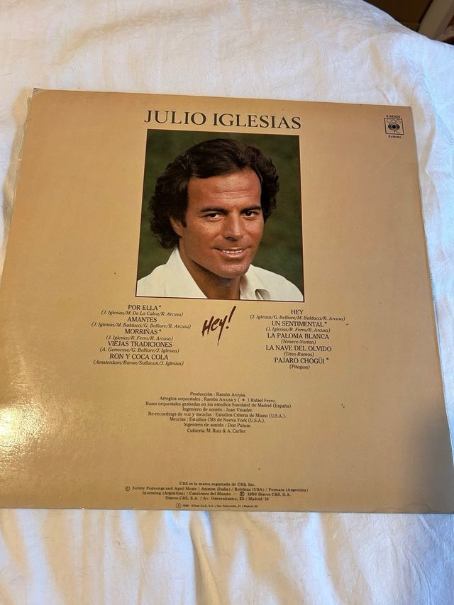 Vinilo Julio Iglesias