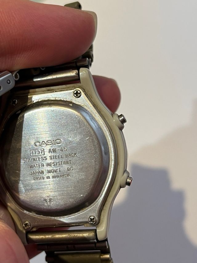 2 relojes Steel Casio