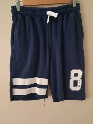 Pantalón chándal corto de niño talla 11-12 