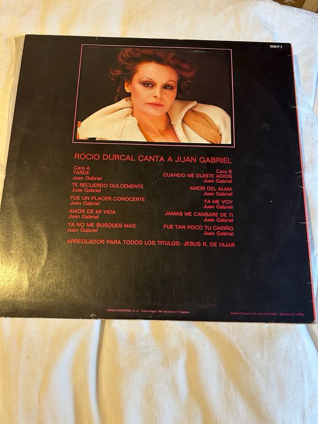 Vinilo Rocío Durcal