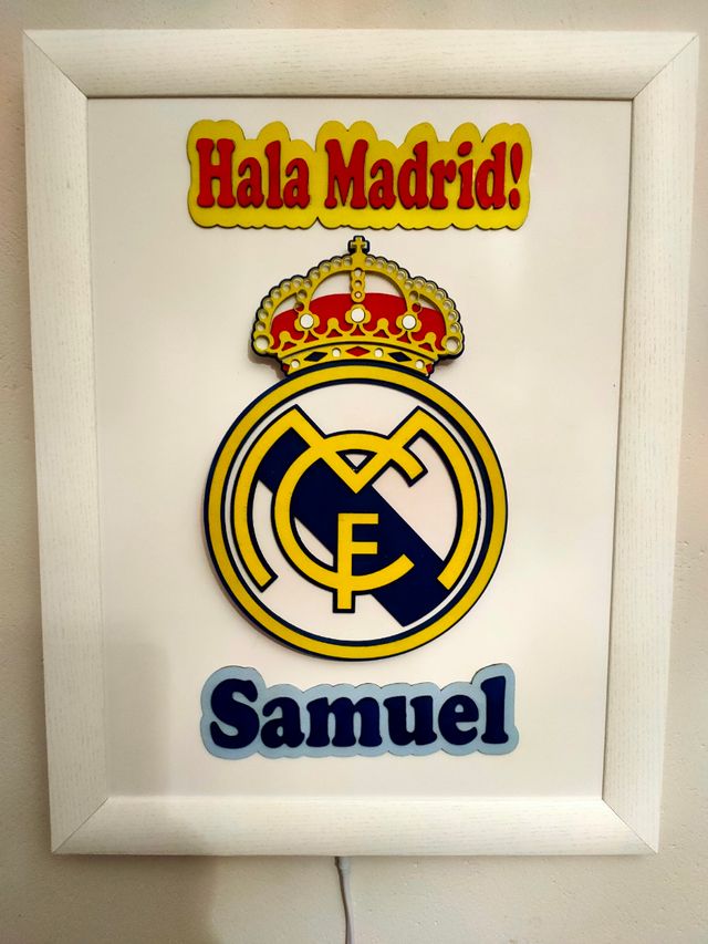 Escudo de fútbol del Madrid