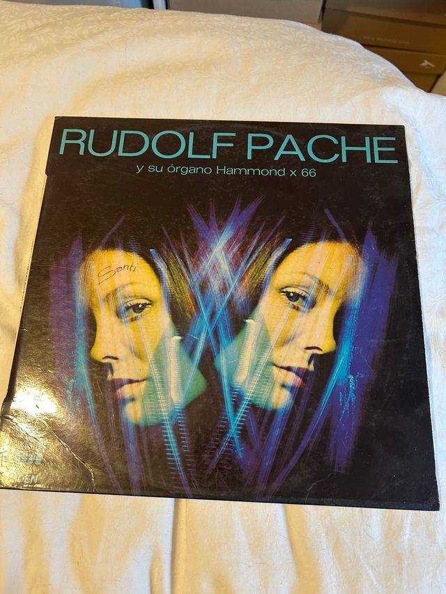 Vinilo Rudolf Pache y su organo Hammond