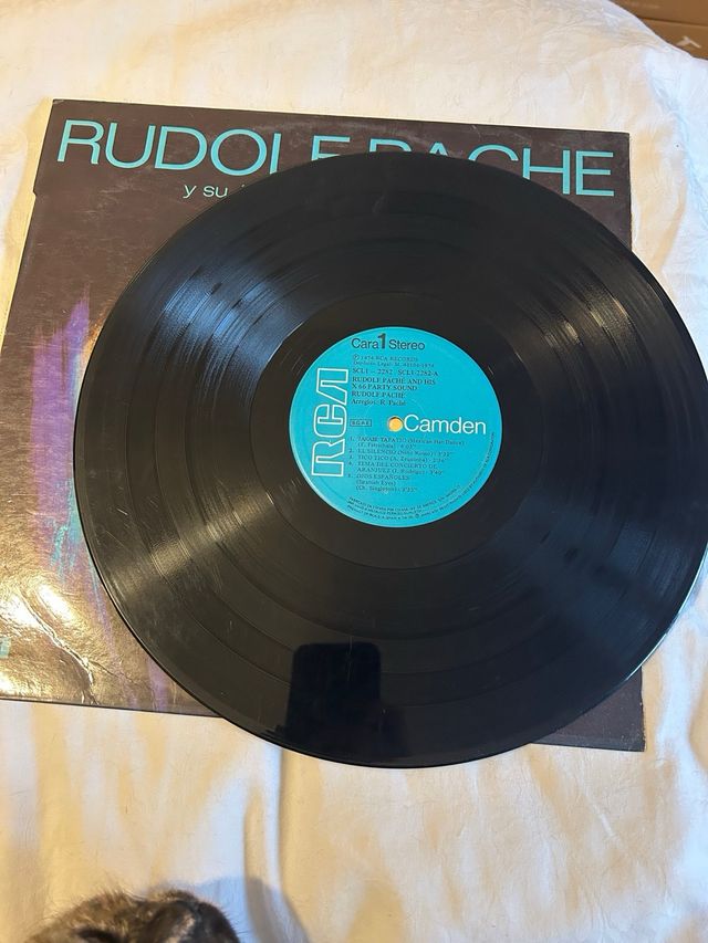 Vinilo Rudolf Pache y su organo Hammond