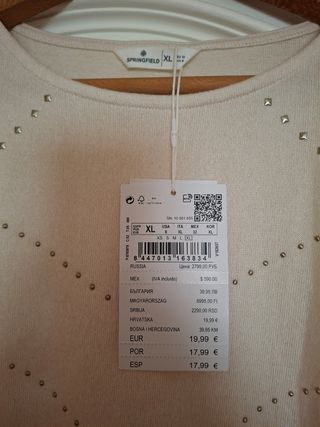 Camiseta manga larga