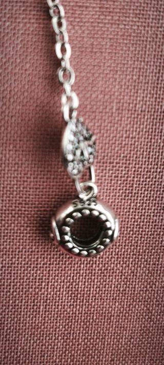 Pulsera de.seguridad plata de ley corazón 