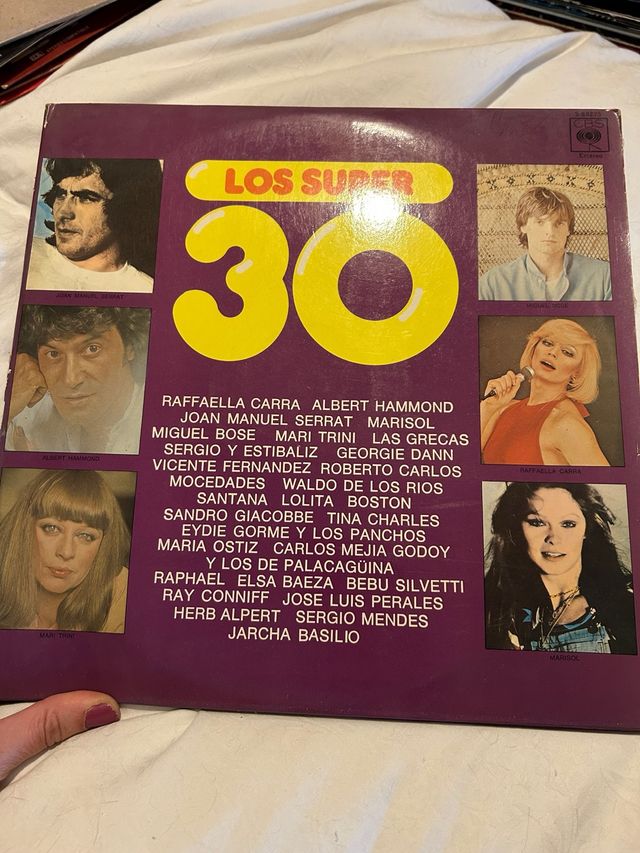 Vinilo doble Los super 30