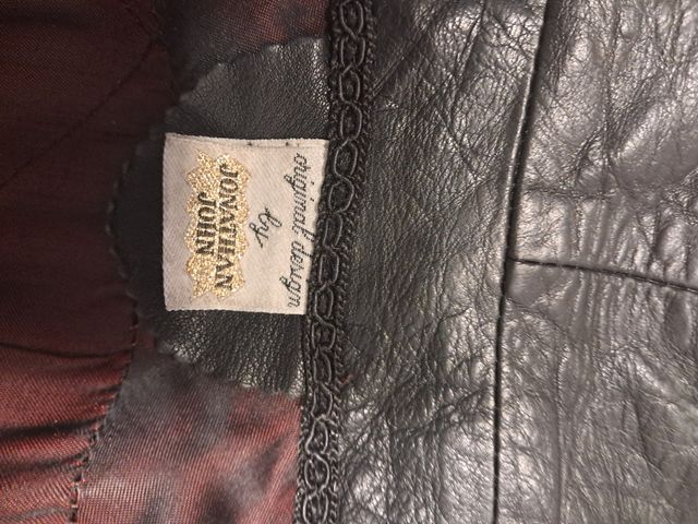 Abrigo de cuero mujer