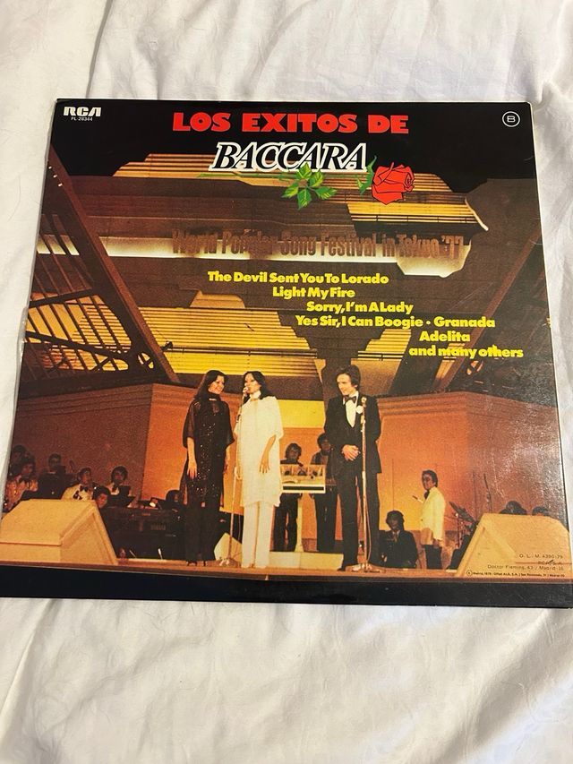 Vinilo Los éxitos de Baccara