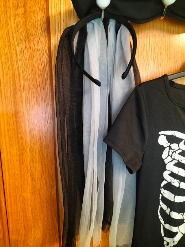 Disfraz esqueleto talla 8-10 años