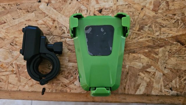 Kit soporte teléfono de moto.