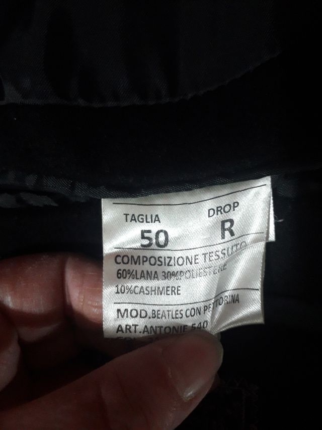 Cappotto uomo Coveri taglia 50 italiana