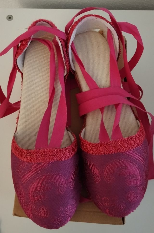 Espardeñas de fallera niña