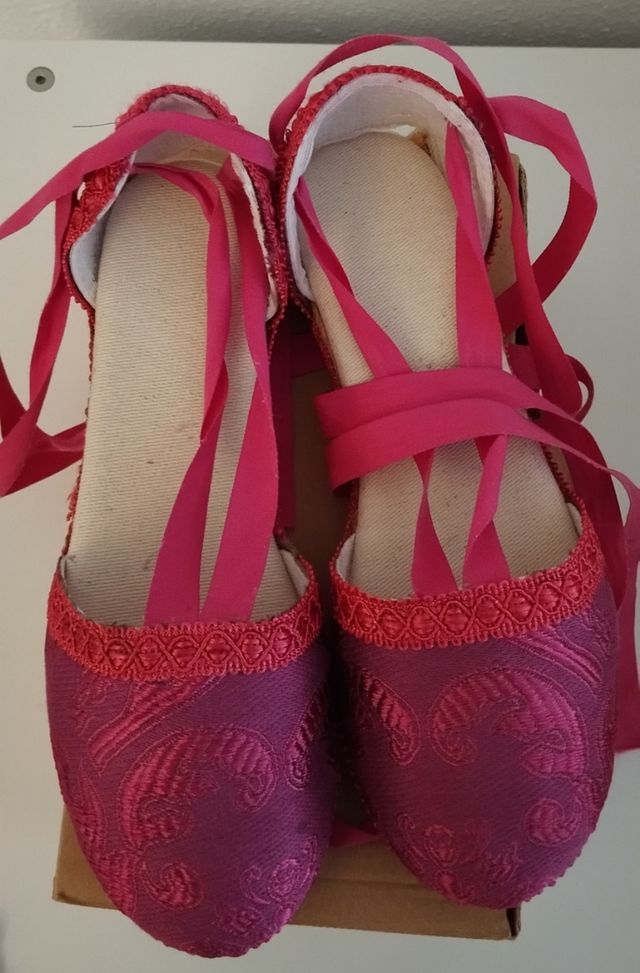 Espardeñas de fallera niña