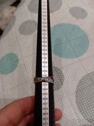 Anillo grande acero inox 7 arcangeles