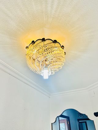 LÁMPARA TECHO ANTIGUA VINTAGE