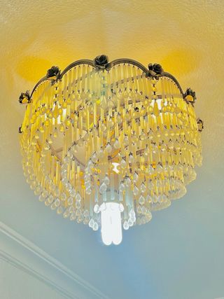 LÁMPARA TECHO ANTIGUA VINTAGE