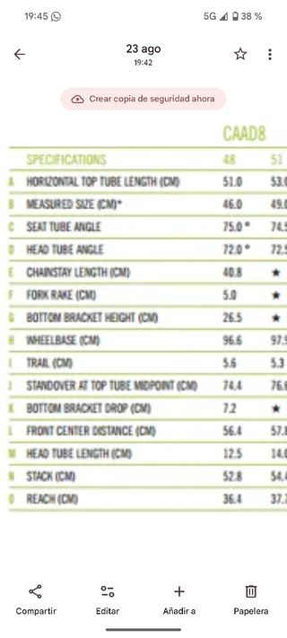 Bicicleta de carretera