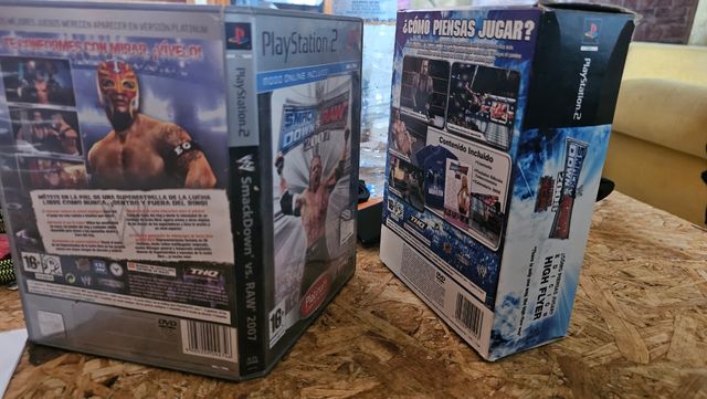 WWE 2008 PS2 EDICIÓN HIGH FLYER