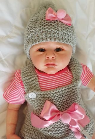 Bebe reborn muñeca realista