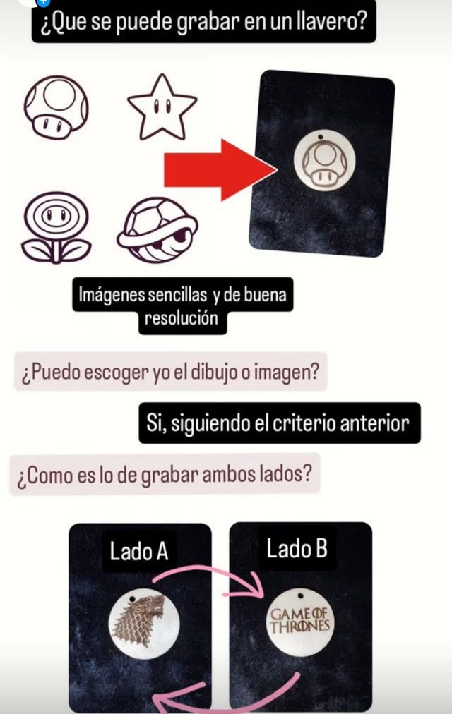 Llaveros de madera grabados personalizados