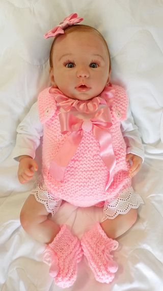 Bebe reborn muñeca realista
