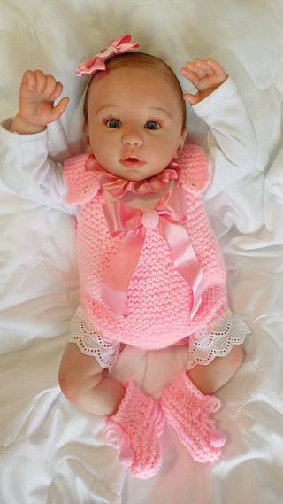 Bebe reborn muñeca realista