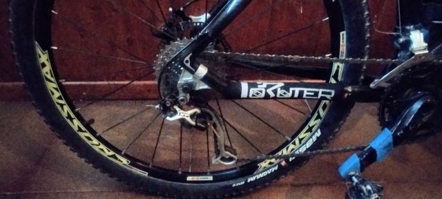 Bicicleta montaña carbono 