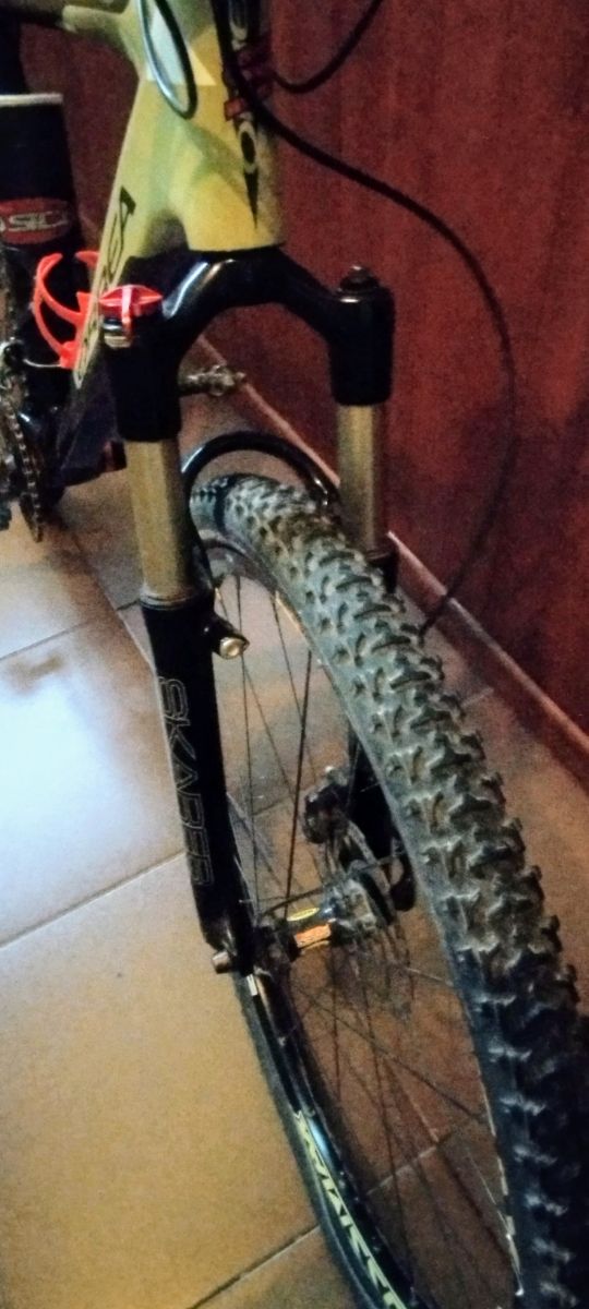 Bicicleta montaña carbono 