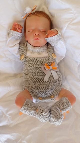 Bebe reborn muñeca realista