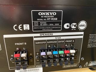 AV RECEIVER ONKYO HT R358