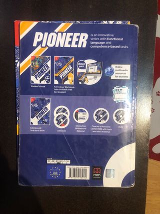 libro pioneer b1 inglés  student’s and workbook