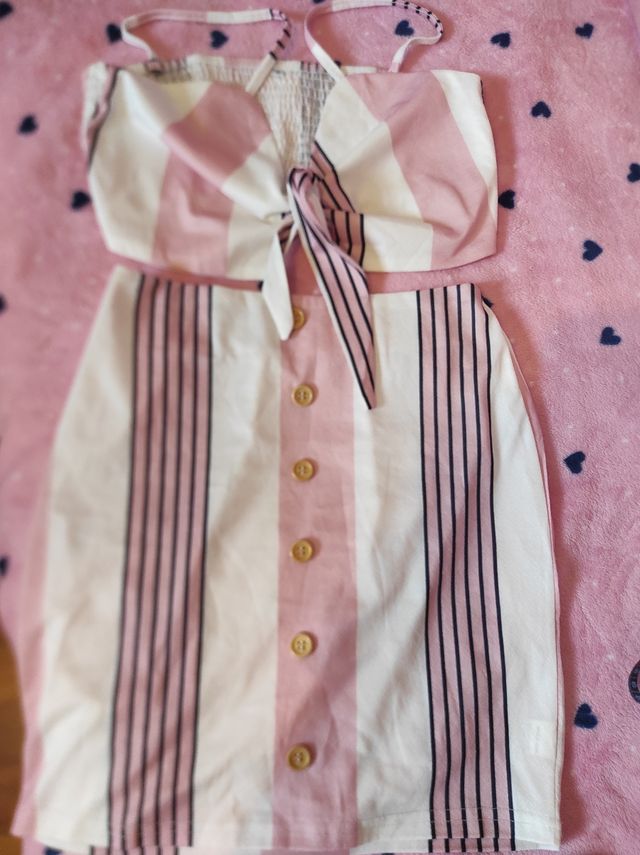 Conjunto falda y top