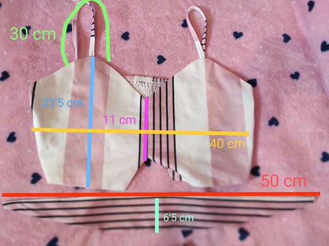 Conjunto falda y top