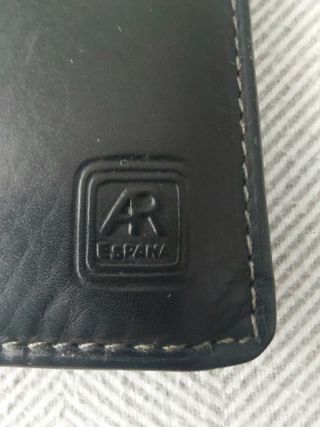 Billetero piel para hombre 