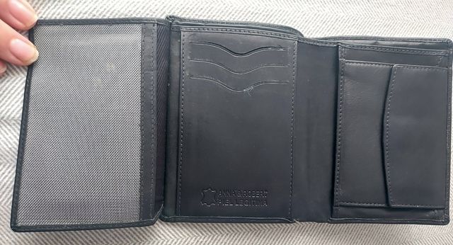 Billetero piel para hombre