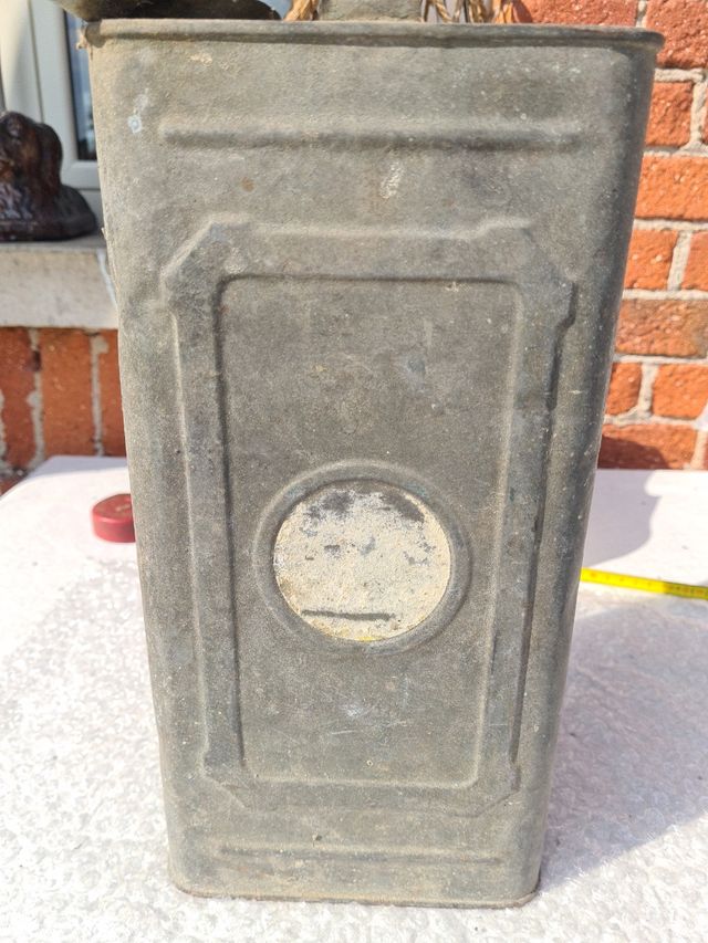 Scatola Latta S.I.A.P. Genova - 1931