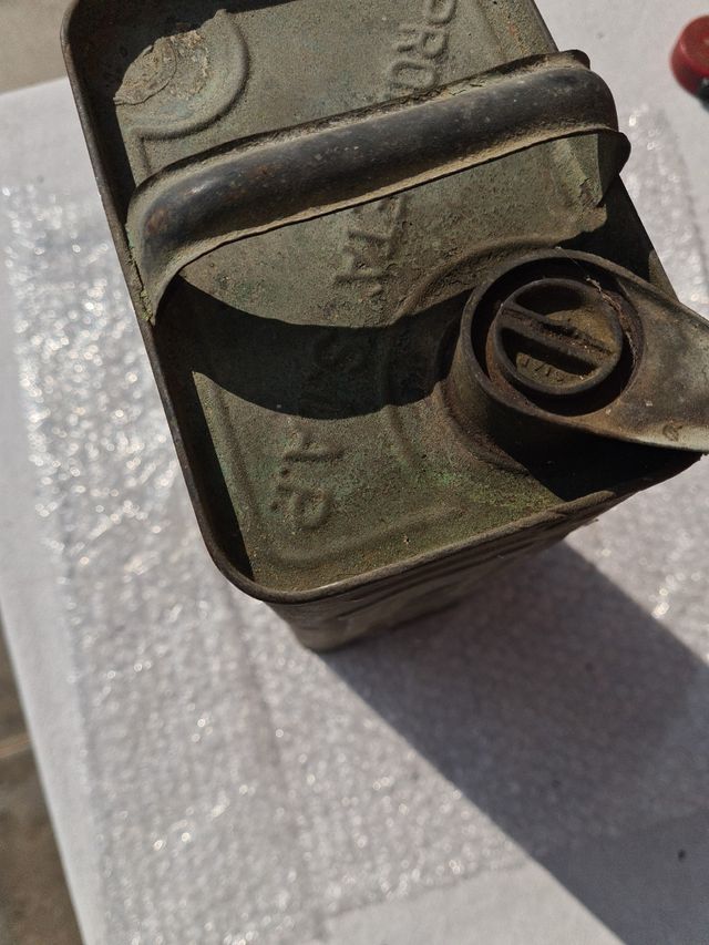 Scatola Latta S.I.A.P. Genova - 1931