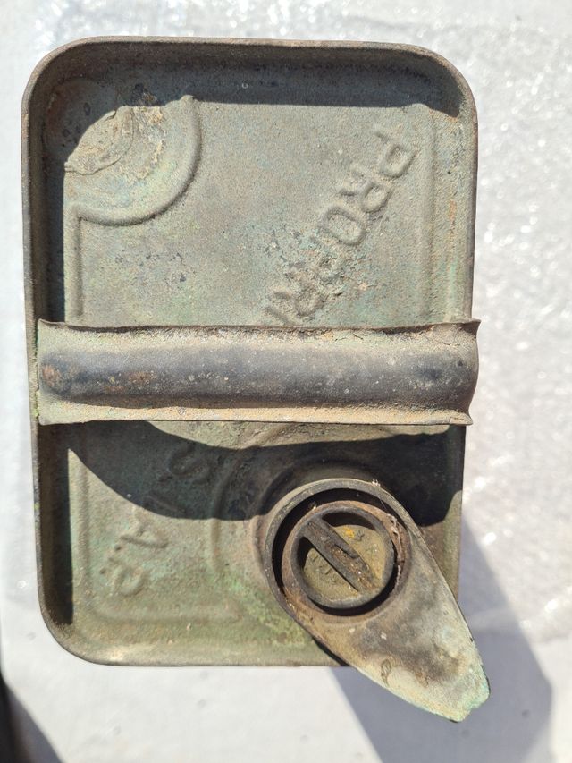 Scatola Latta S.I.A.P. Genova - 1931