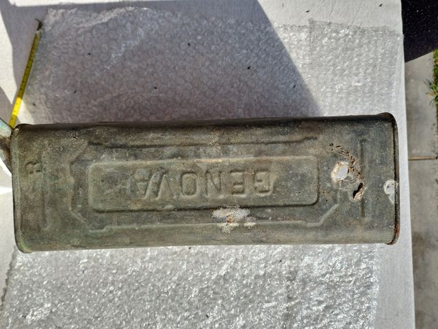 Scatola Latta S.I.A.P. Genova - 1931