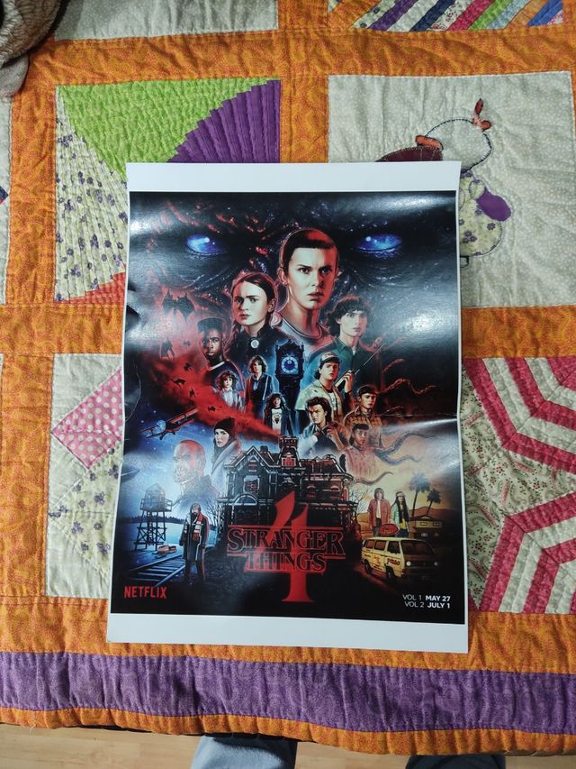 Poster stranger things 4