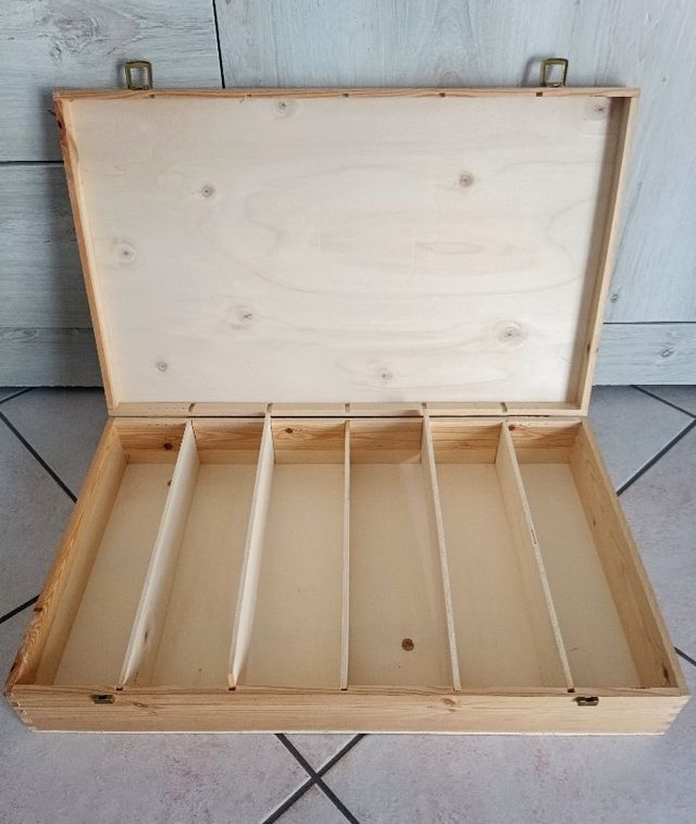 Cassetta in legno vino