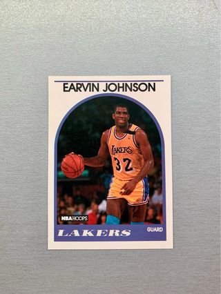 Carta NBA Magic Johnson. N.270 Hoops 89/90