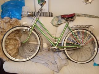 Bicicleta antigua alemana