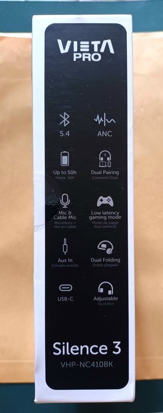 Auriculares Bluetooth Vieta Pro Silence 3.