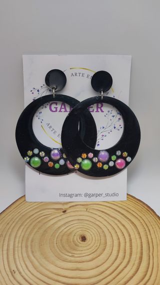 Pendientes flamenca 